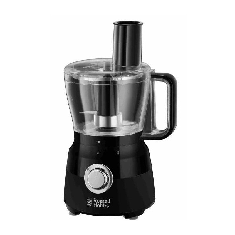 Robot Multifonction -   - Matte Black 24732-56 - 600 W - Bol 2,5 L - Lames Inox - Disque Réversible - Noir Mat Russell Hobbs - Mathon - 1