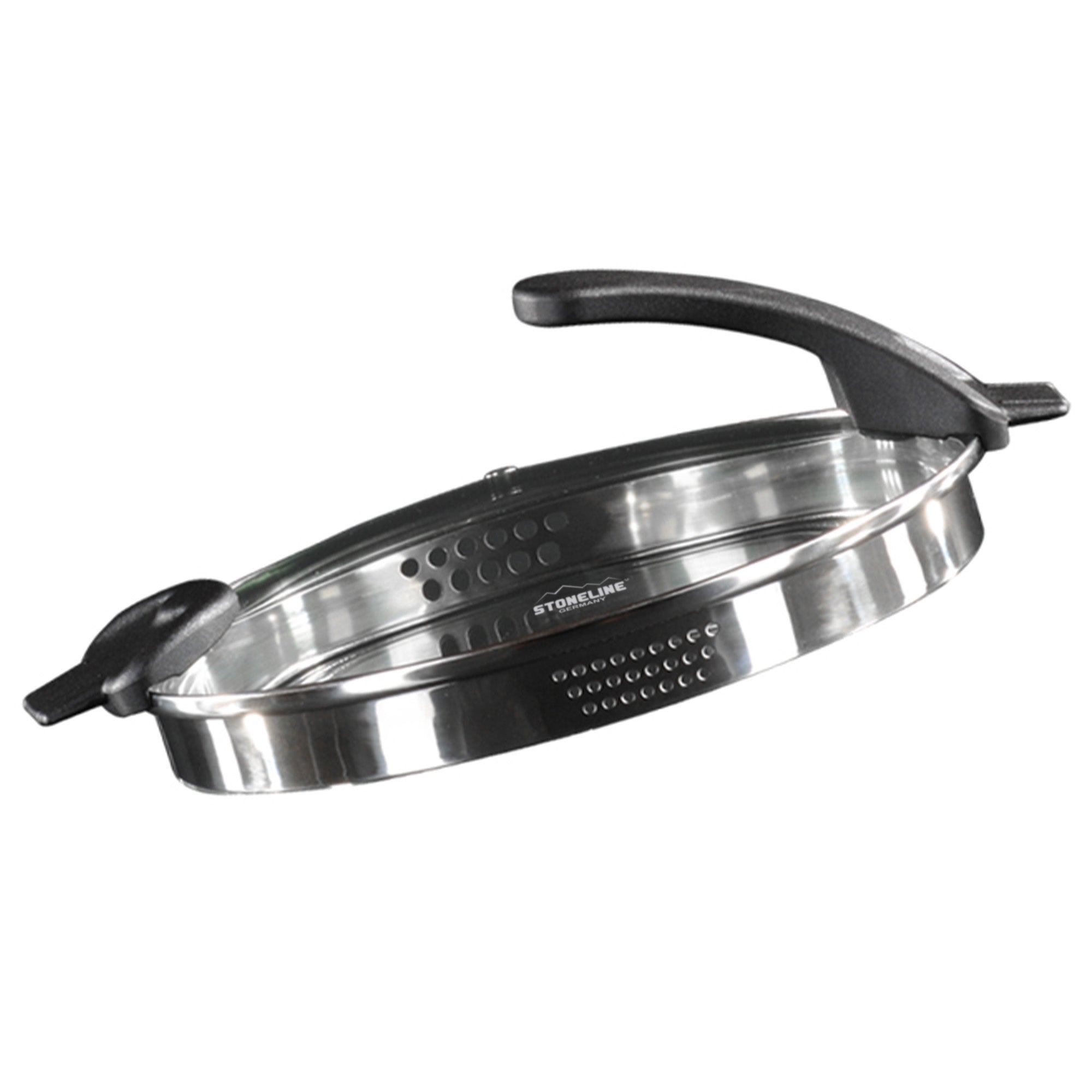 FUTURE Couvercle en verre 18 cm avec fonction passoire Stoneline - Mathon - 3