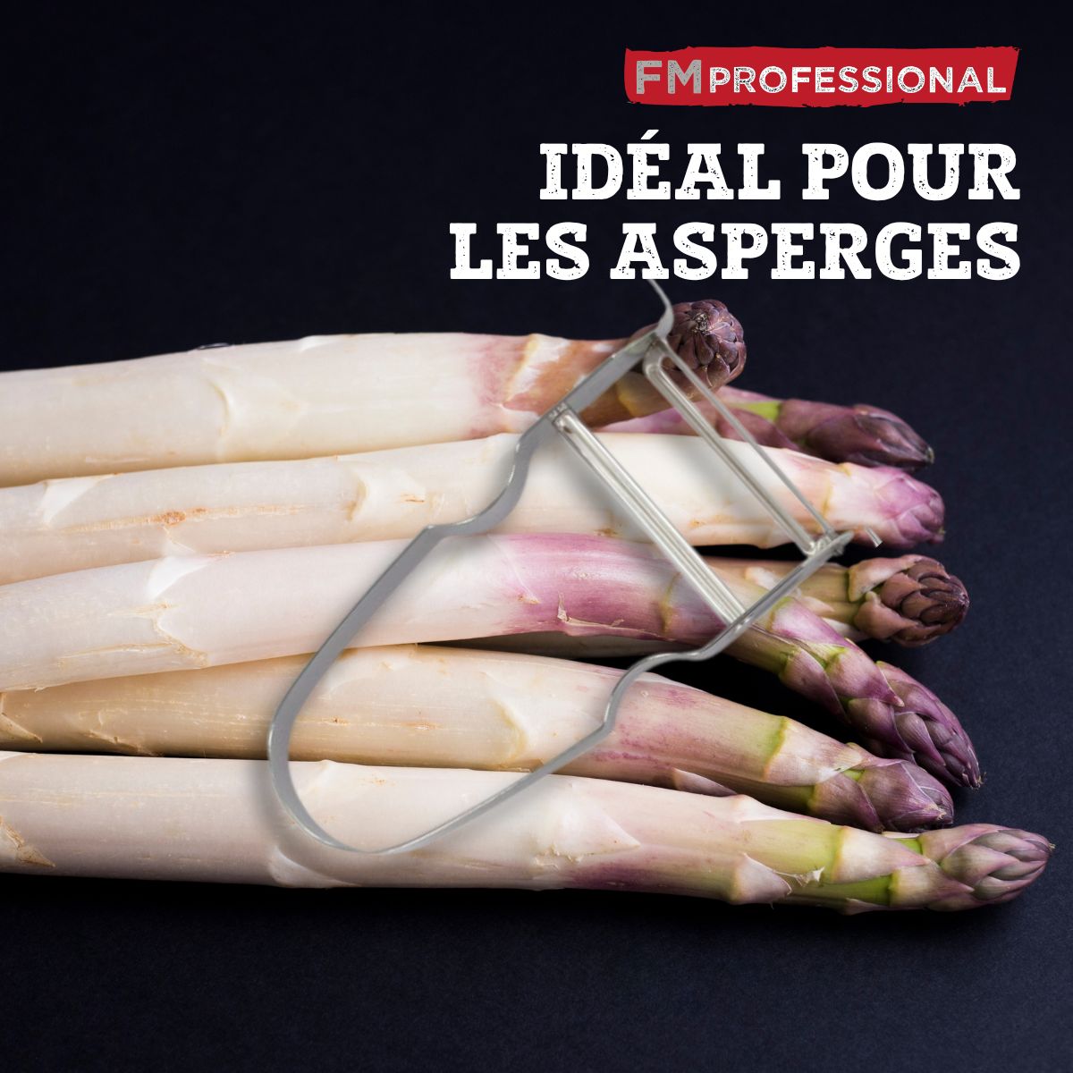 Lot de 4 éplucheurs à légumes 11,5 cm FM Professional - Mathon - 6