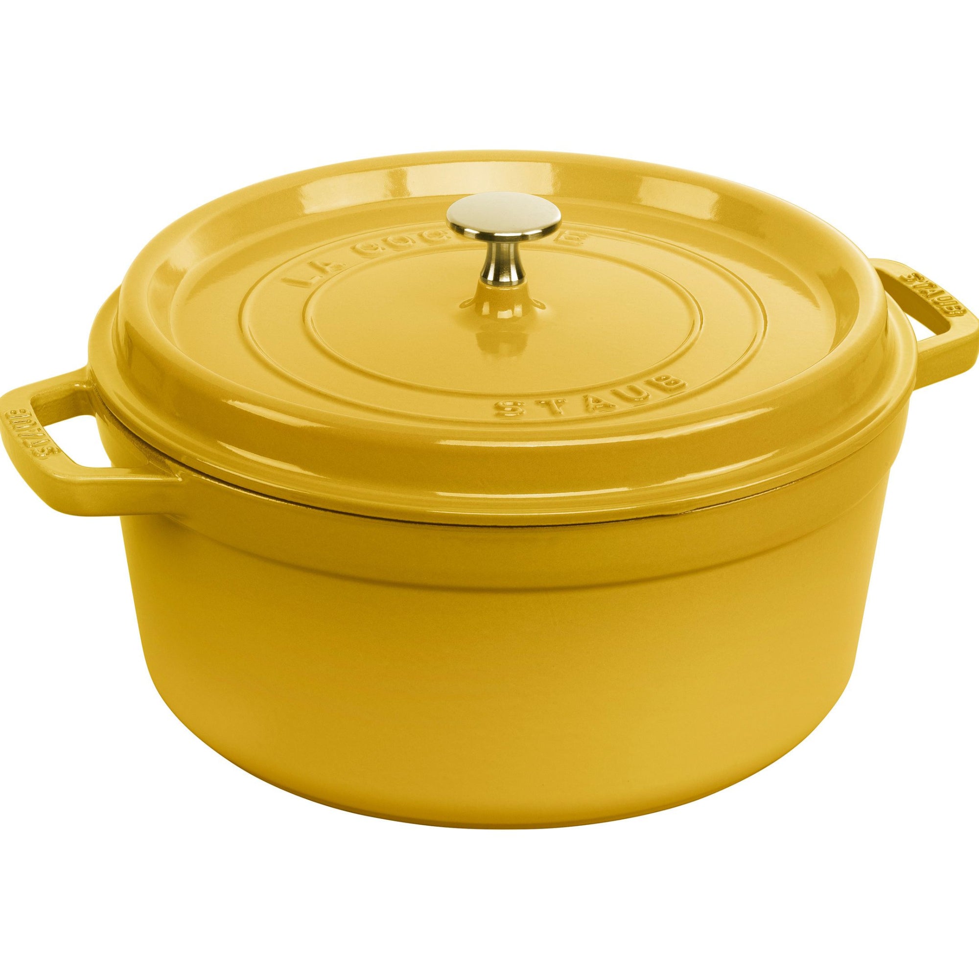 Cocotte 26 cm, Fonte, Rond(e), Citron Staub - Mathon - 1