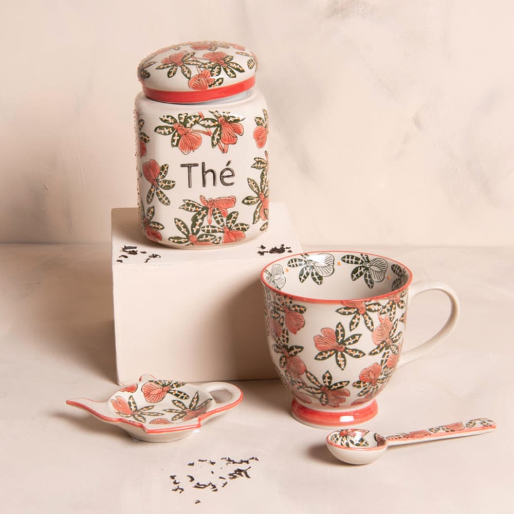 Coffret à thé Meva Table passion - Mathon - 2
