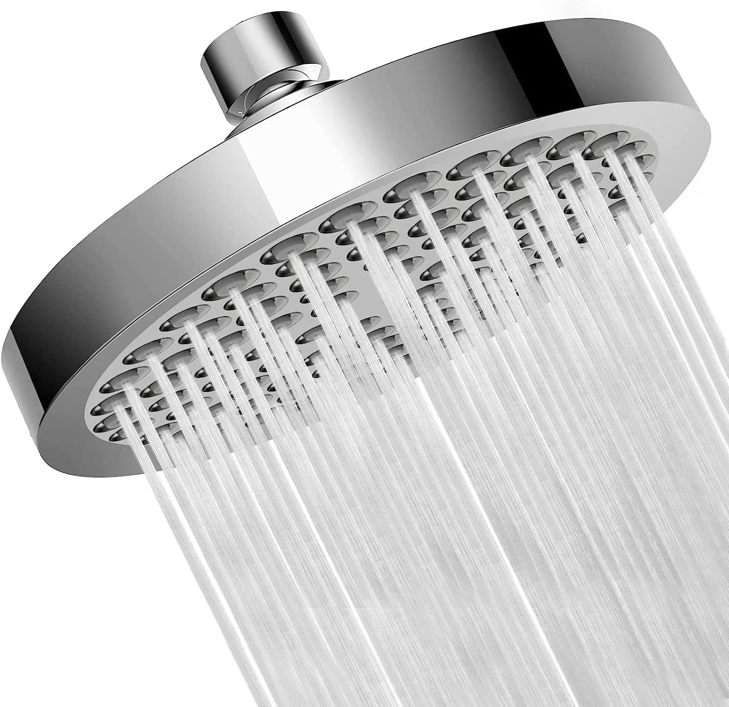 Pommeau de douche rond chromé 15 cm anti-calcaire Vendos85 - Mathon