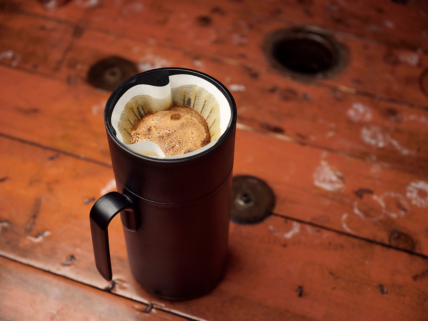 Thermos SINGLES en plastique et verre Noir Zone Denmark - Mathon - 6