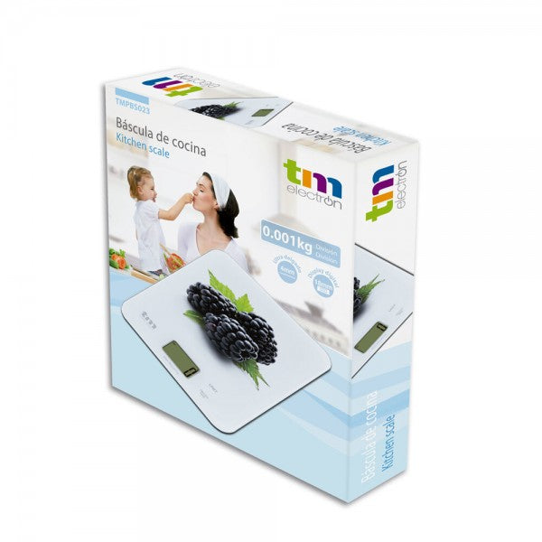 Balance De Cuisine Tm Mûre 8 Kg (22,4 X 18,5 Cm) TM Electron - Mathon - 2
