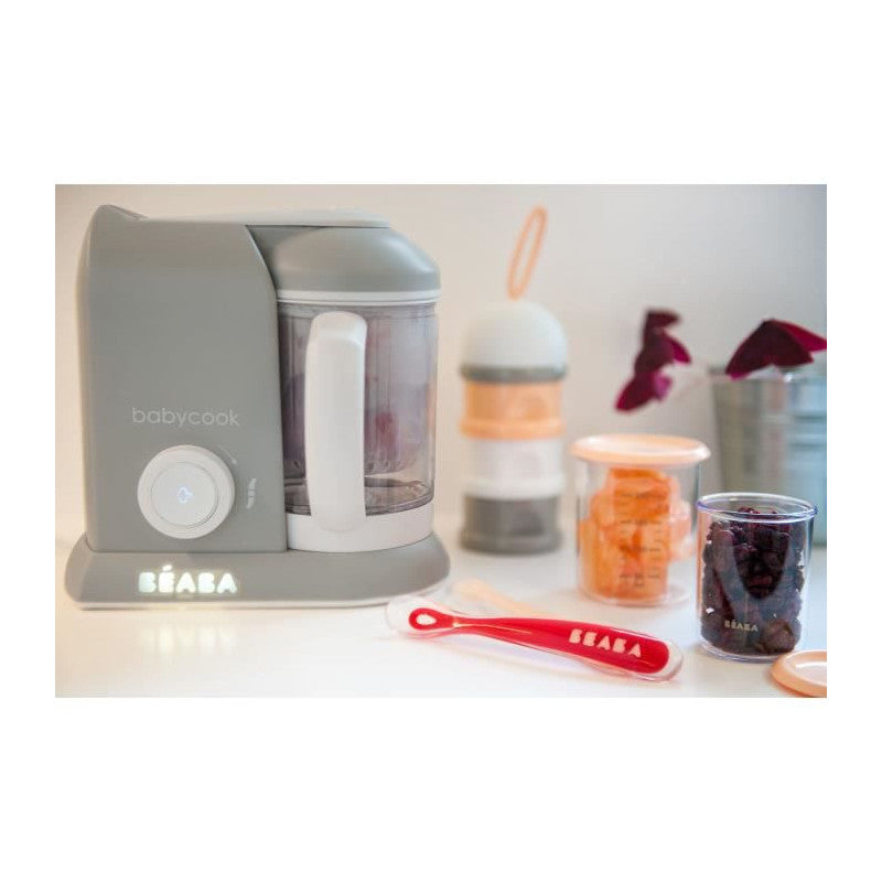 Beaba, Babycook Solo, Robot Bebe 4 En 1, Cuiseur, Mixeur - Gris Beaba - Mathon - 3