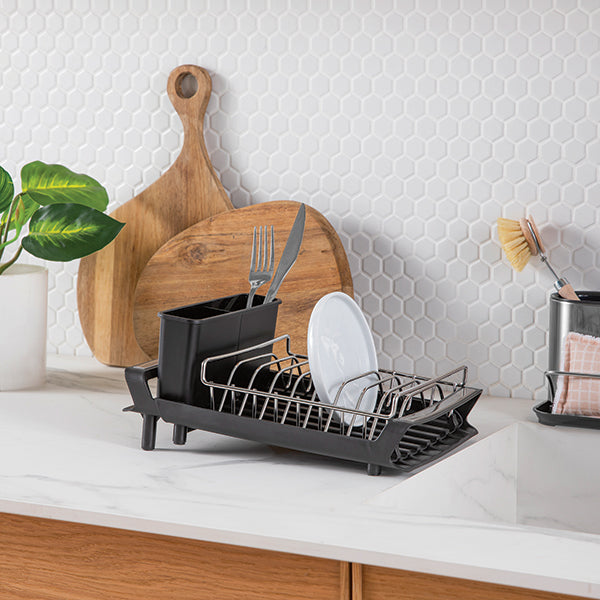 Egouttoir à vaisselle compact extensible 28 à 47 cm x 20 cm Mathon - Mathon - 3
