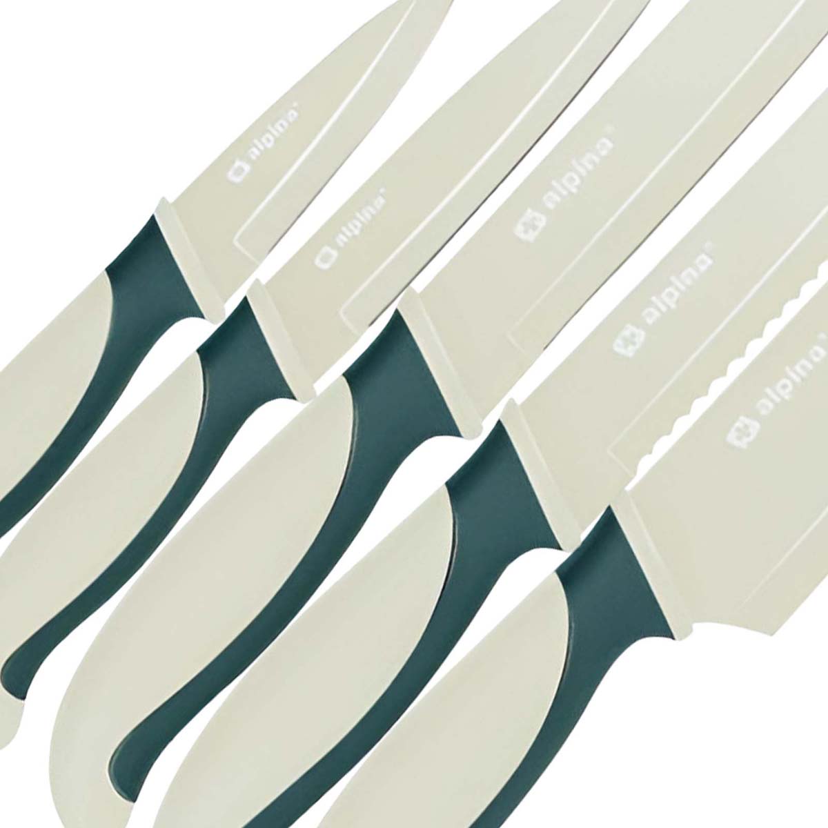 Set de 5 Couteaux de Cuisine Alpina - Mathon - 3