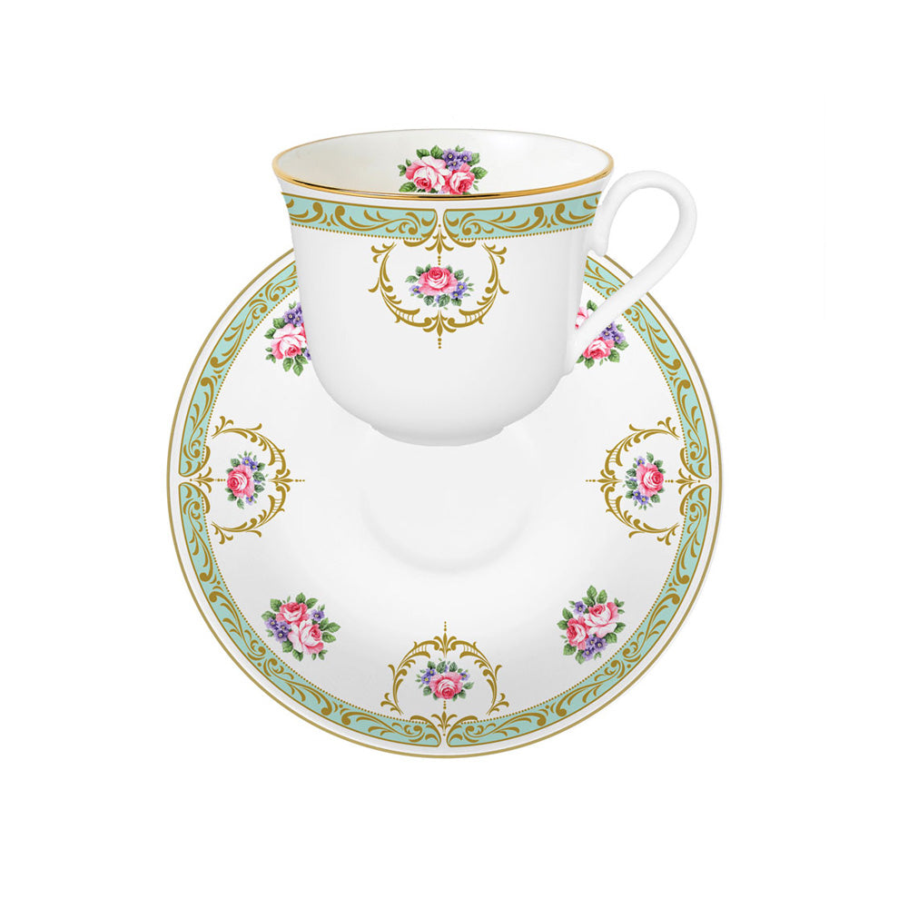 Tasse et sous tasse à thé Windsor 23 cl Roy Kirkham - Mathon