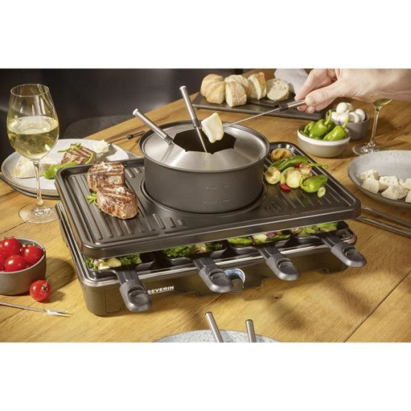 Appareil A Raclette  Et Fondue  - Rg2347 - Jusqu