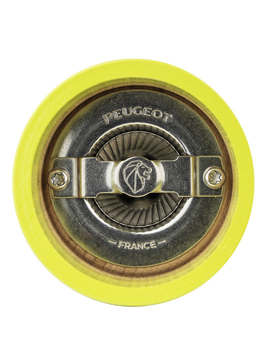 Bistro Moulin à sel manuel en bois laqué, pistache, 10 cm - 4" Peugeot - Mathon - 2