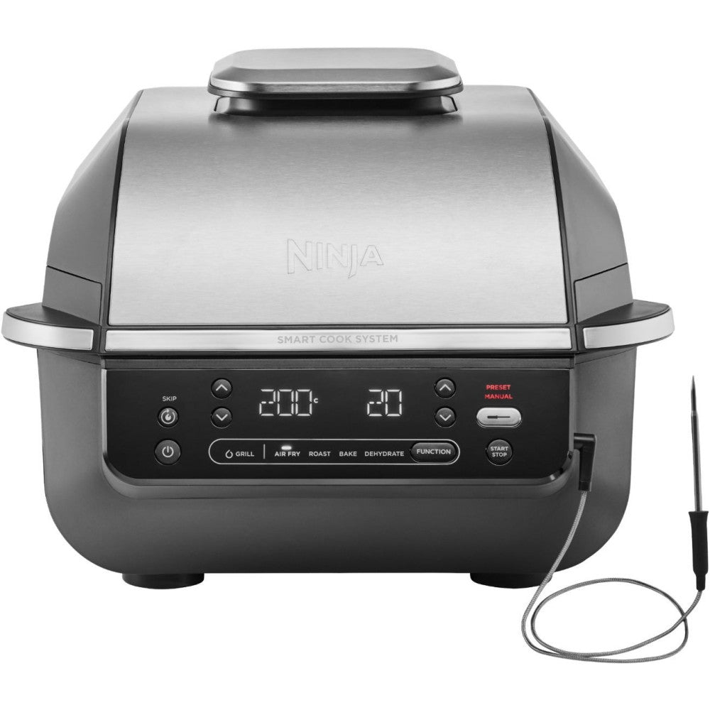 Grill Ninja - Eg351eu - Capacité 5,7l - 5 Programmes De Cuisson - Thermosonde - 1760w Ninja - Mathon - 1