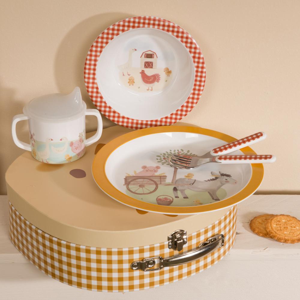 Coffret déjeuner valisette 5 pièces Justin Amadeus - Mathon - 4