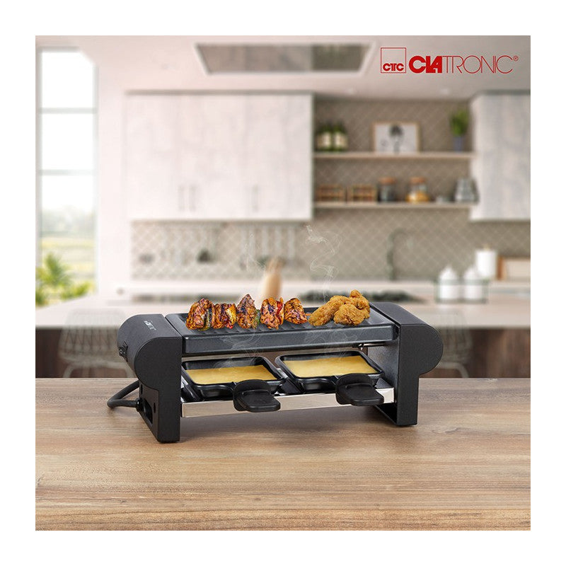 Raclette gril 2 personnes Clatronic RG3592-noir Clatronic - Mathon - 3