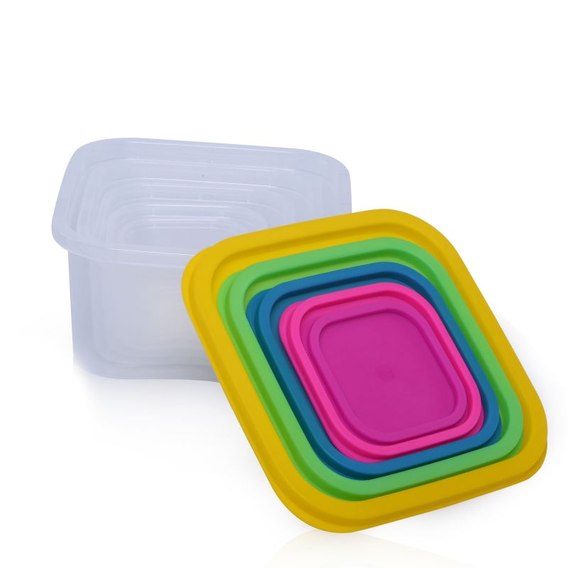 Ensemble de boites de conservations alimentaires 5 pièces Herzberg HGSFS5N1 Herzberg - Mathon - 3