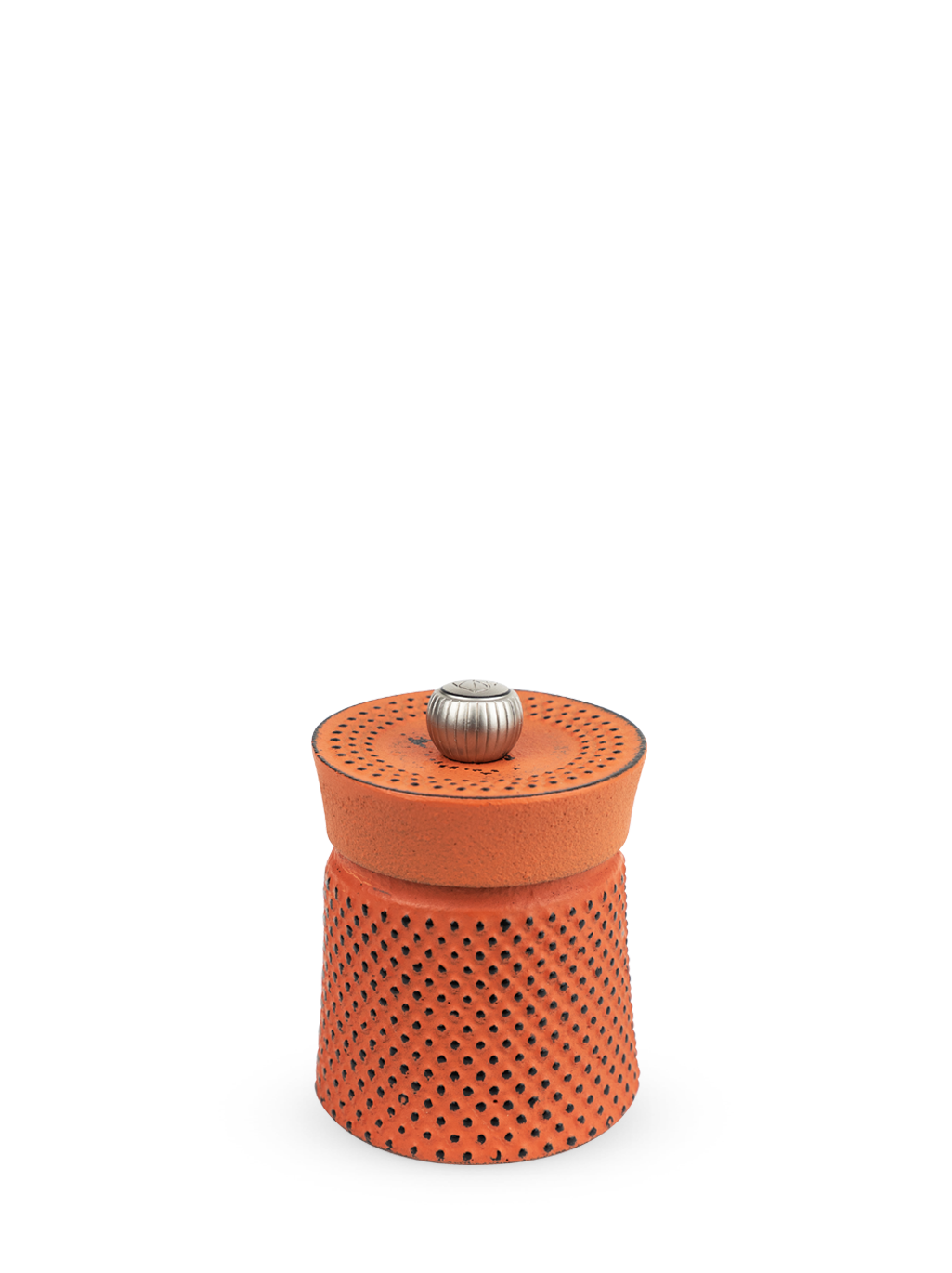 Bali Fonte Moulin à poivre manuel en fonte orange 8 cm - 3 " Peugeot - Mathon - 1