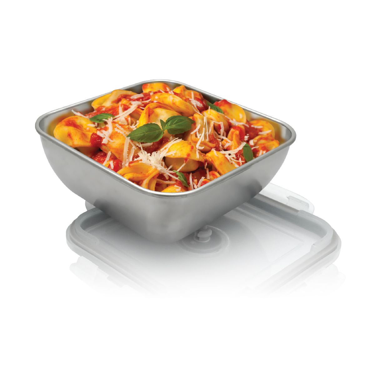 Lunch box en inox avec couvercle à clips 600 ml  Move Fackelmann - Mathon - 2