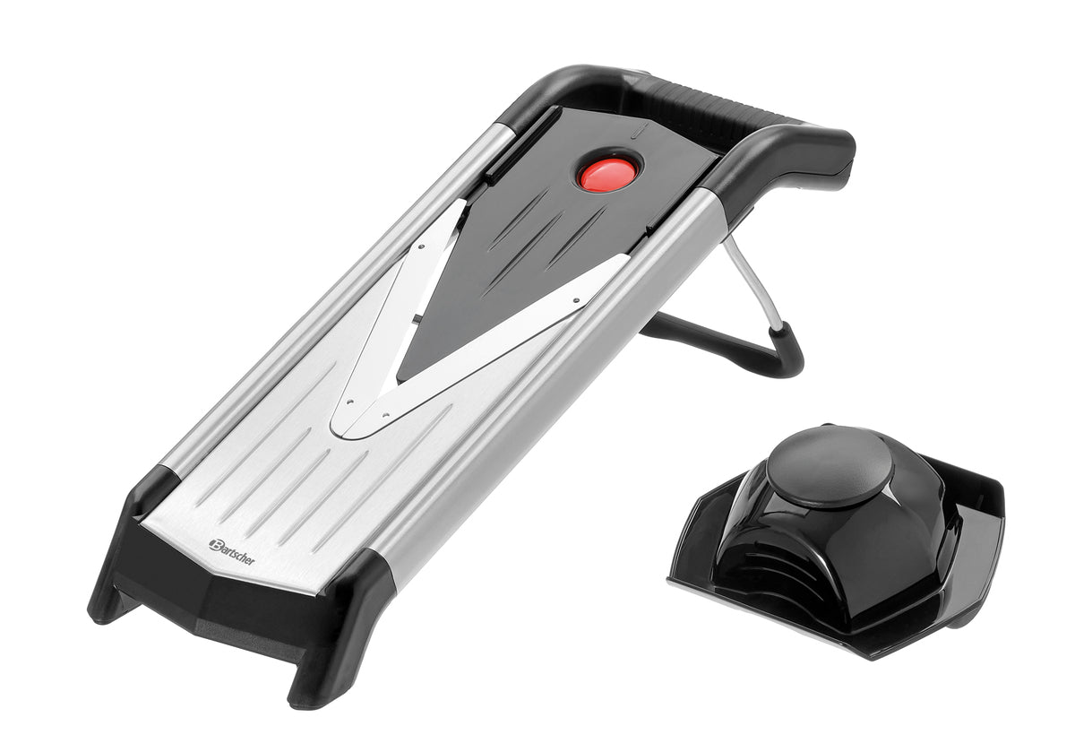 Mandoline Professionnelle acier inoxydable avec 5 accessoires - Bartscher - Mathon - 2