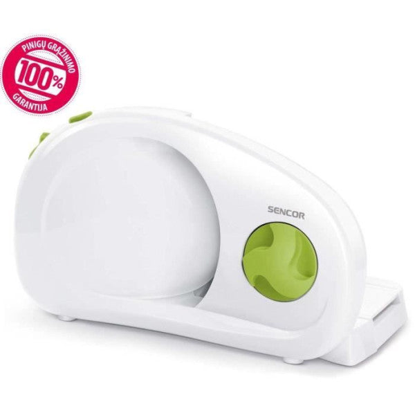 Trancheuse  électrique -  - Sfs 1001gr - 100 W - Blanc / Vert Sencor - Mathon - 5