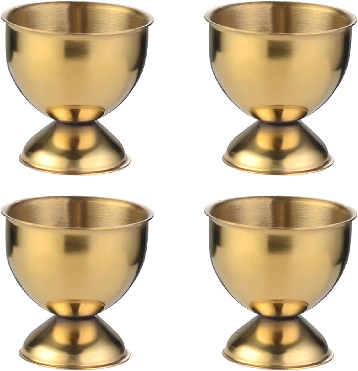 Coquetier en Acier Inoxydable – Or, Empilable Vendos85 - Mathon