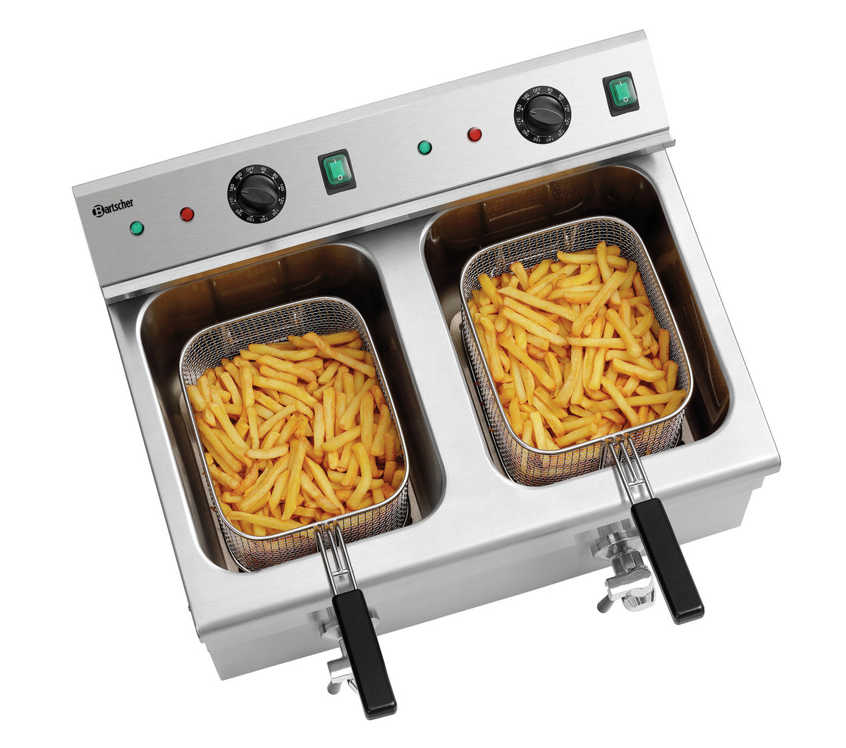Friteuse Professionnelle à Induction 2 x 8 Litres - Bartscher - Mathon - 4