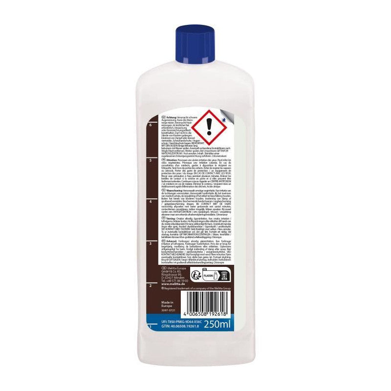 Détartrant Cafétieres Filtres - Melitta - Liquide 250 Ml Melitta - Mathon - 2