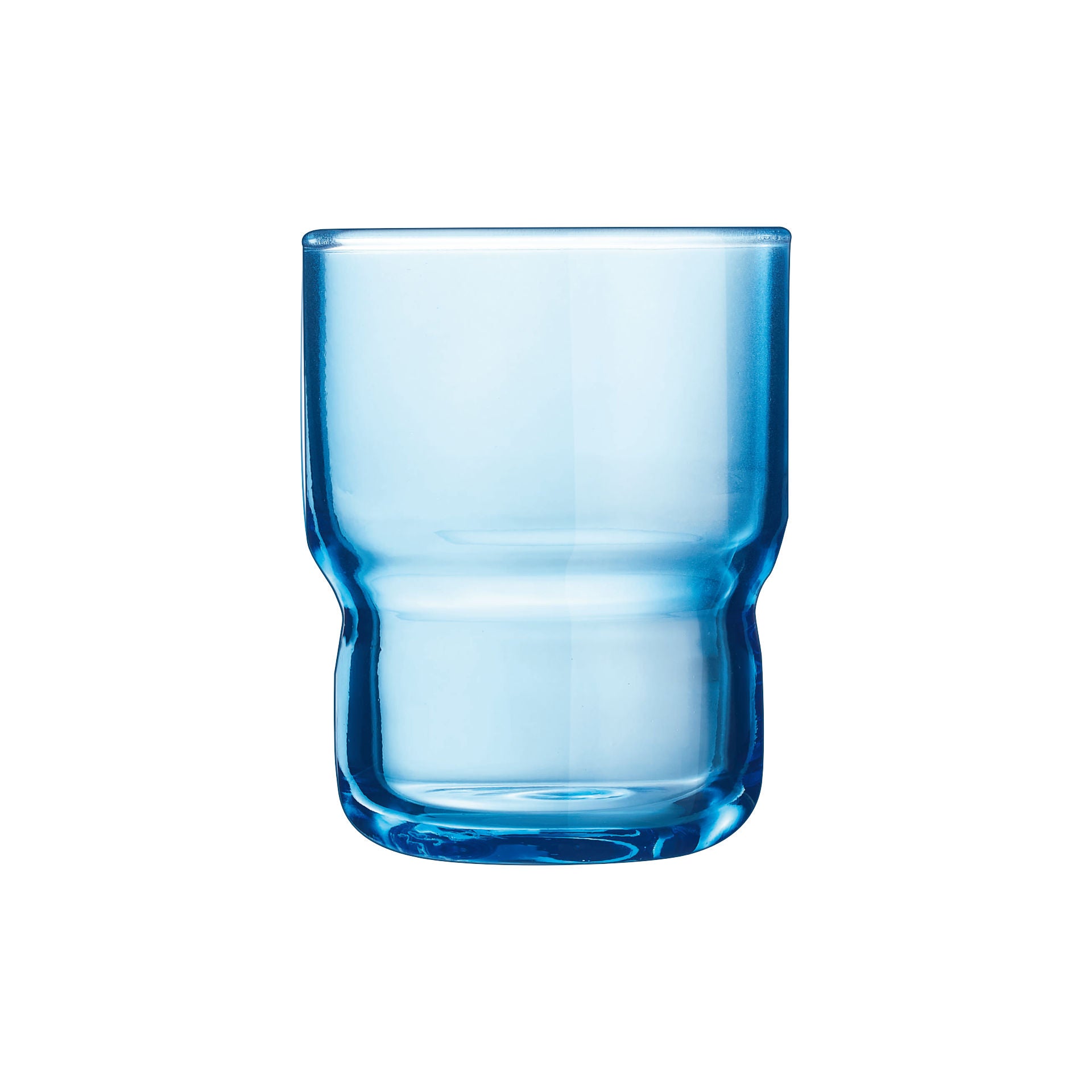 Verre forme basse 16cl Log Brush Vlue Arcoroc - 6 verres Arcoroc - Mathon - 1