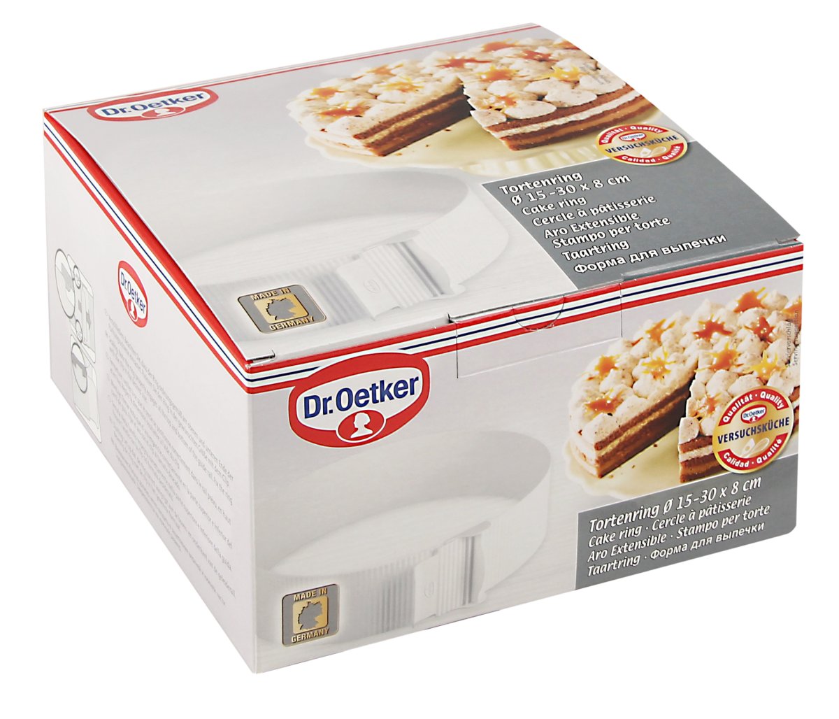 Cercle de pâtisserie en plastique réglable de 15 à 30 cm Dr. Oetker Baker Edition Dr. Oetker - Mathon - 6