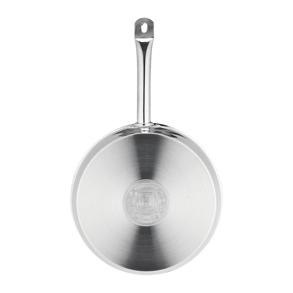 Poêle inox 28x6cm induction Gam Hotel - Mathon - 4