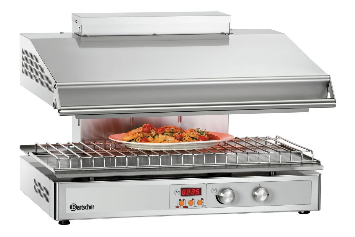 Salamandre de Cuisine électrique Hi-Light-Lift 700 - 2 zones - Bartscher - Mathon - 5