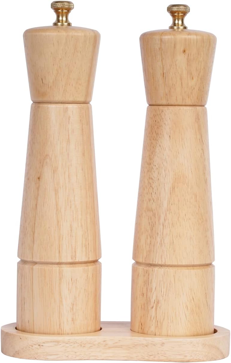 Set de Moulin à poivre et sel avec Plateau de Moulin Vendos85 - Mathon