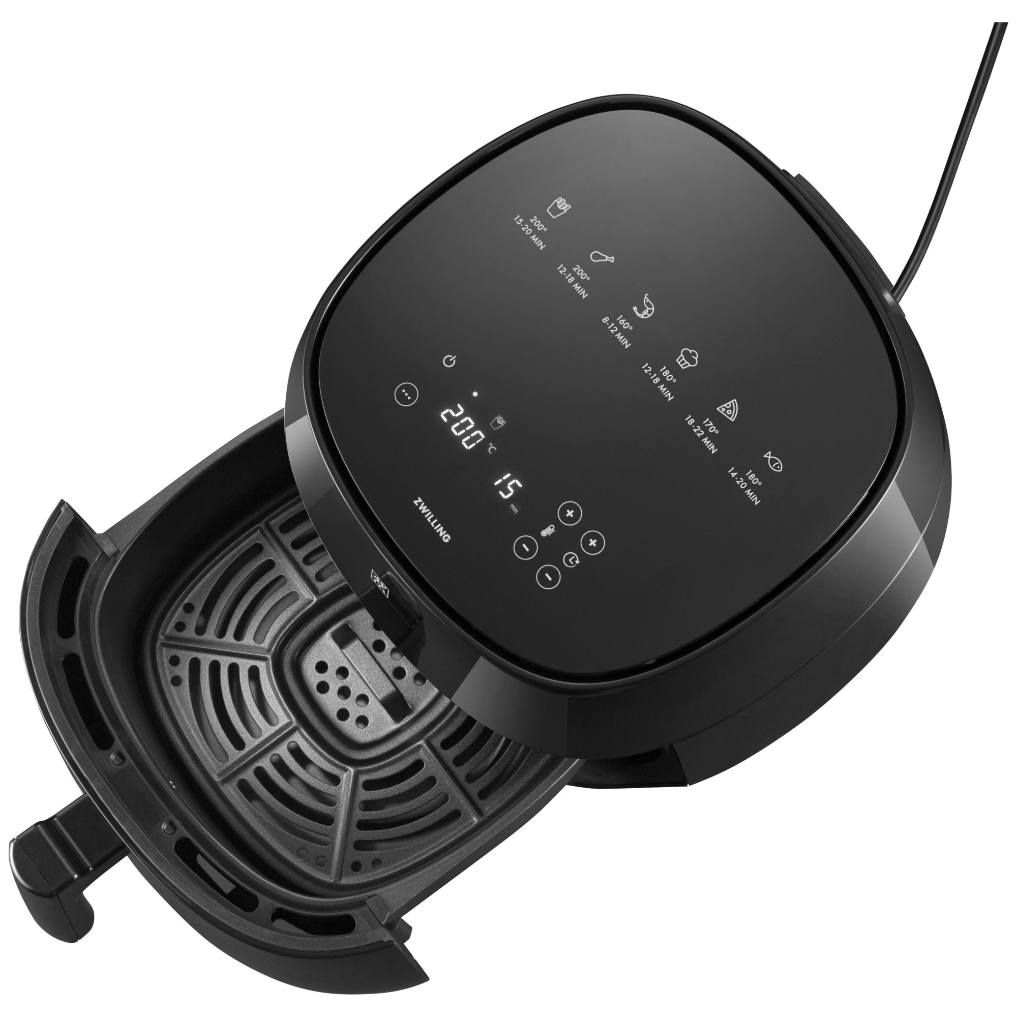 Air Fryer - Friteuse à Air Chaud sans Huile, 4 L, 6 Programmes, 1400 W Zwilling - Mathon - 2