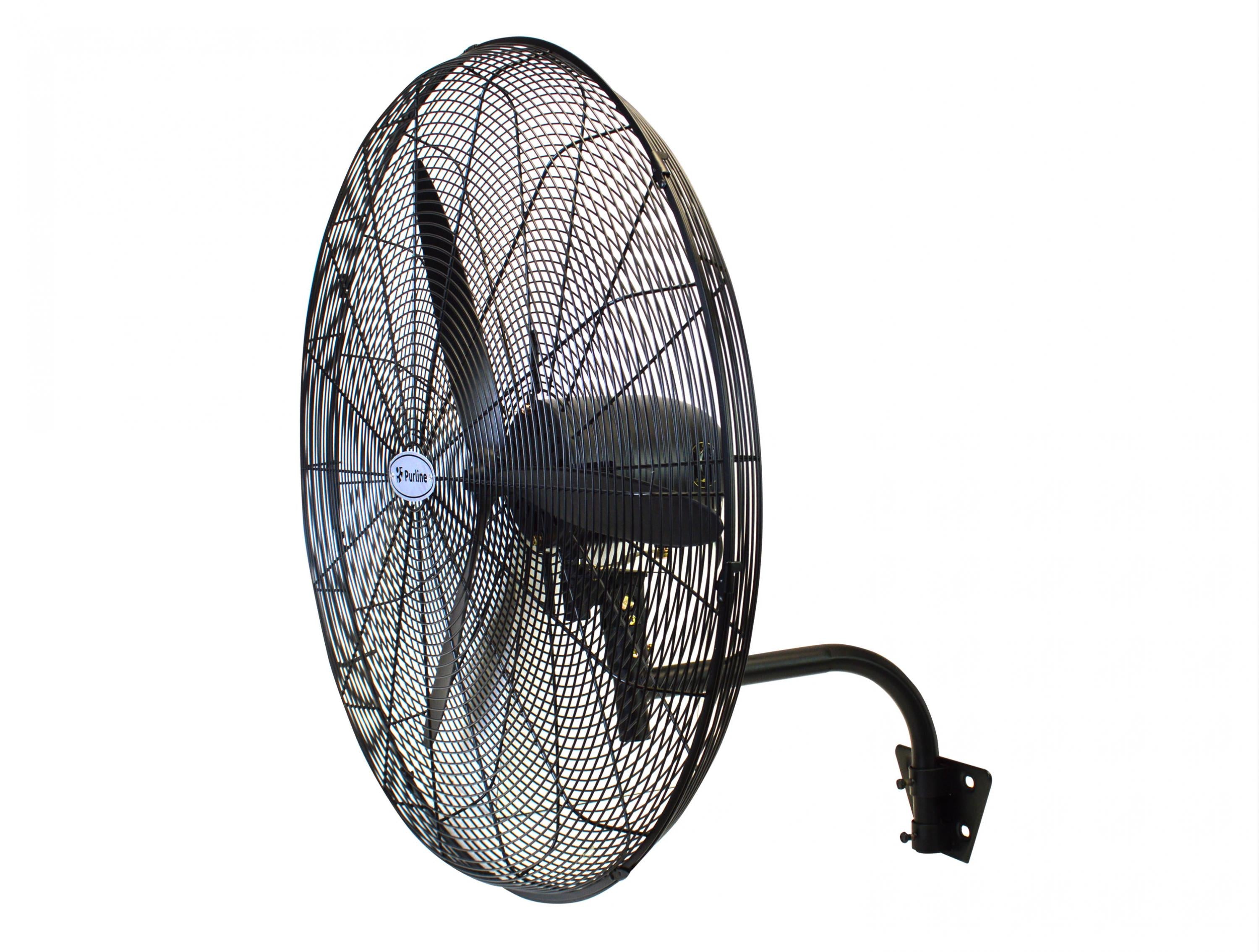 Ventilateur mural industriel 230W avec pales en aluminium Purline - Mathon - 2