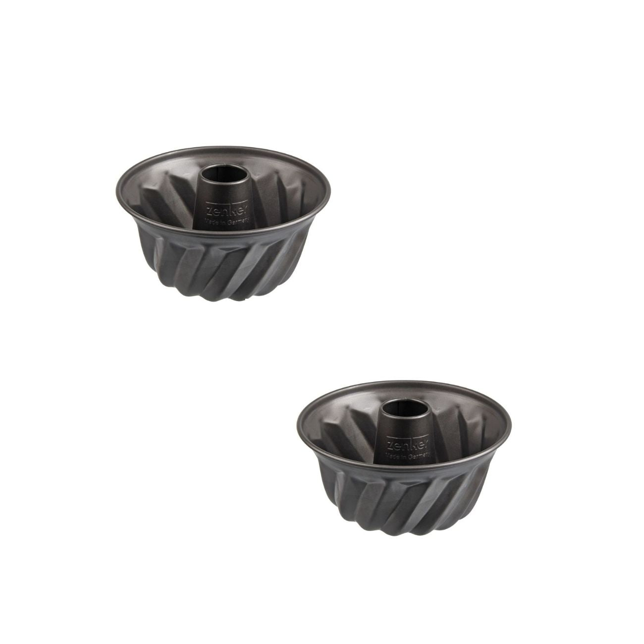 Ensemble de 2 Moules à kouglof 18 cm Zenker Spécial Mini Zenker - Mathon - 1