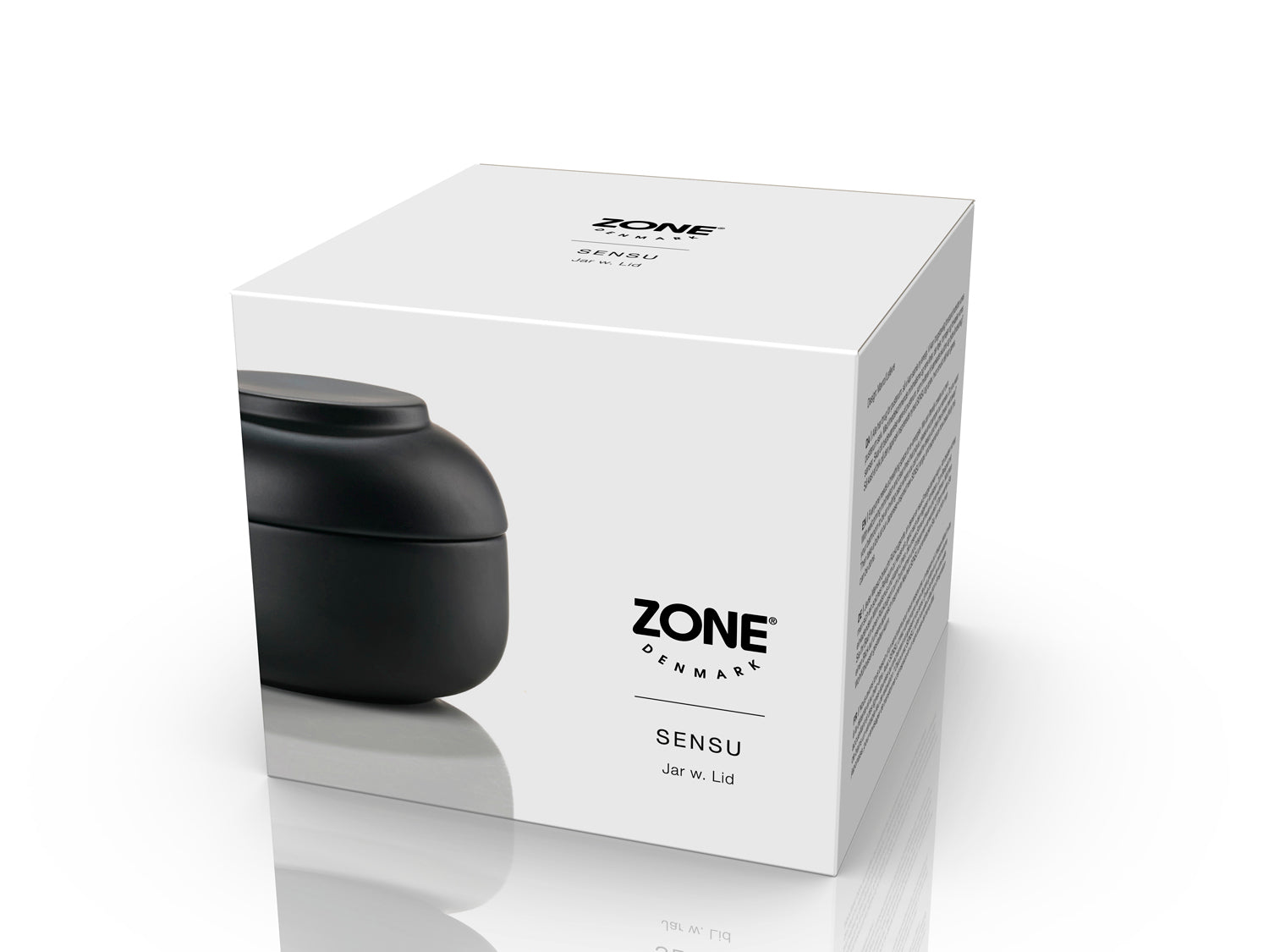 Pot Sensu en Grès Noir Zone Denmark - Mathon - 2