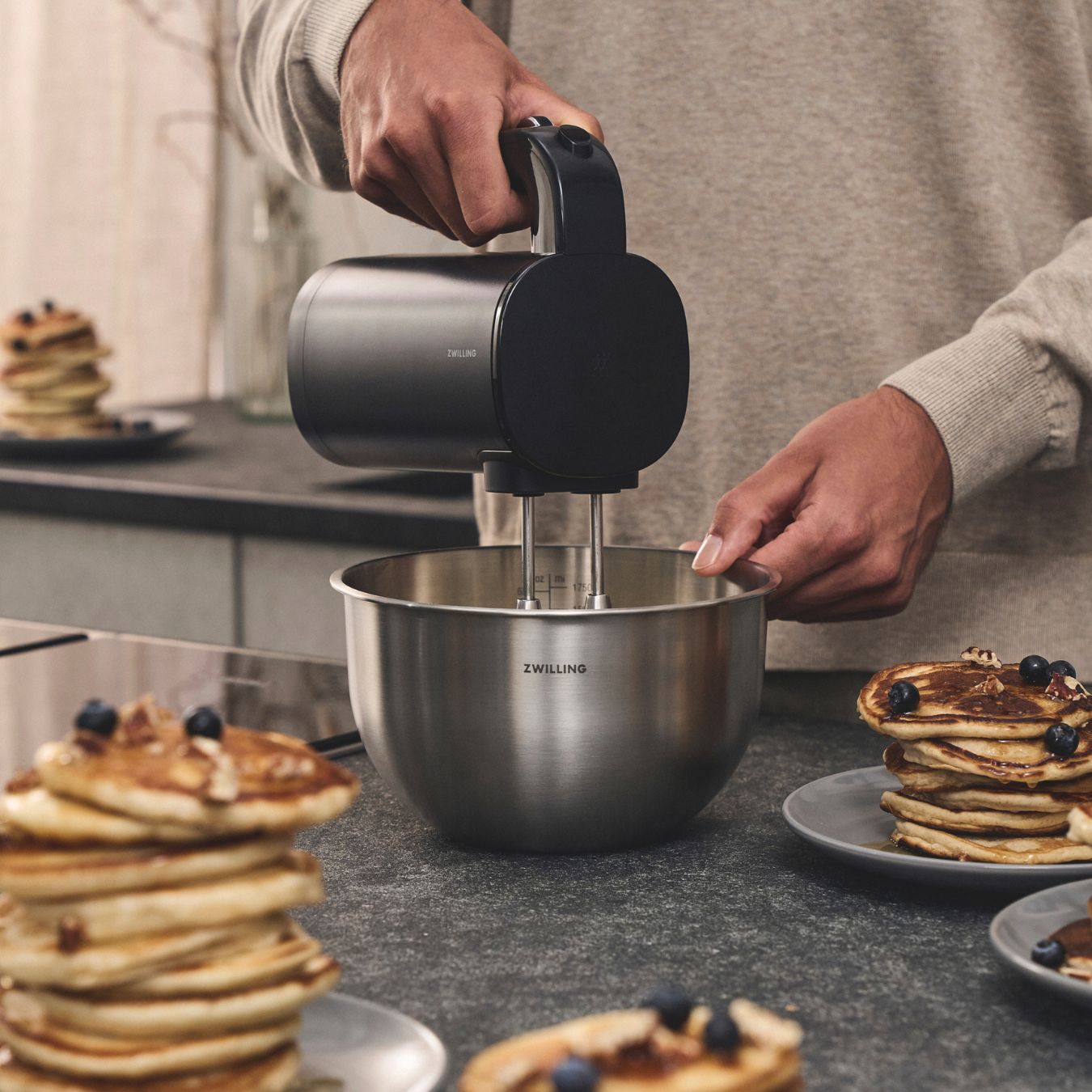 Batteur électrique sans fil, Kit de démarrage avec batterie Zwilling - Mathon - 2