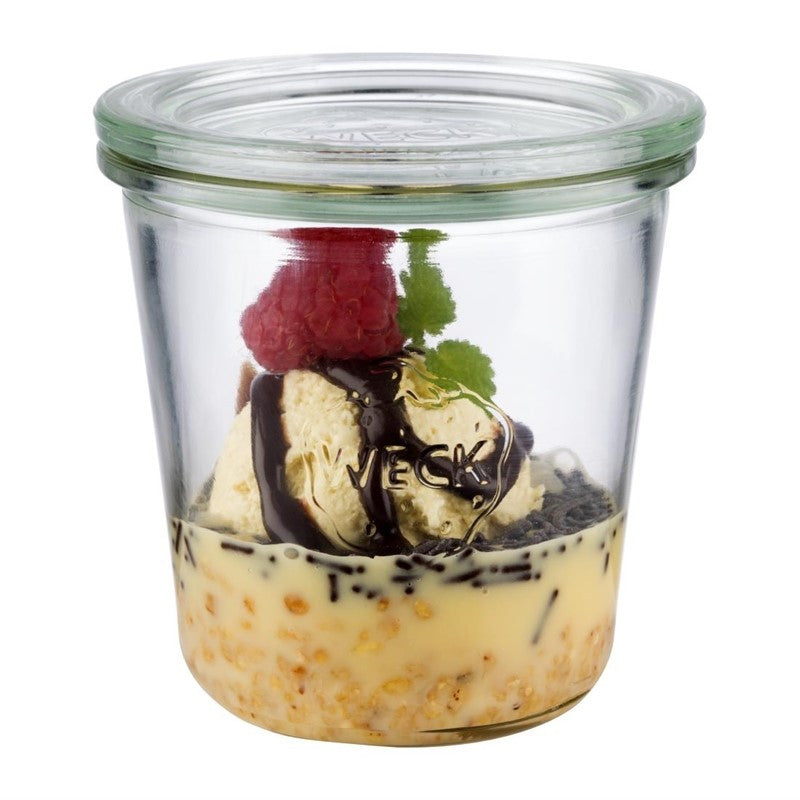 Bocaux en Verre avec Couvercle Weck 290 mL - Lot de 6 - APS Aps - Mathon - 1