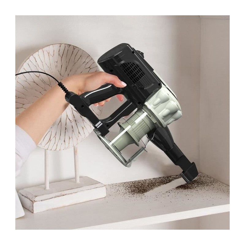 Aspirateur Balai Avec Fil - Livoo - Doh142v - 600 W - 12 Kpa - 82 Db - Cyclonique - 0,55 L - Vert Livoo - Mathon - 5