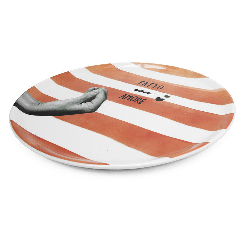 Assiette à pizza  Atina  Terracotta Ziipa - Mathon - 3