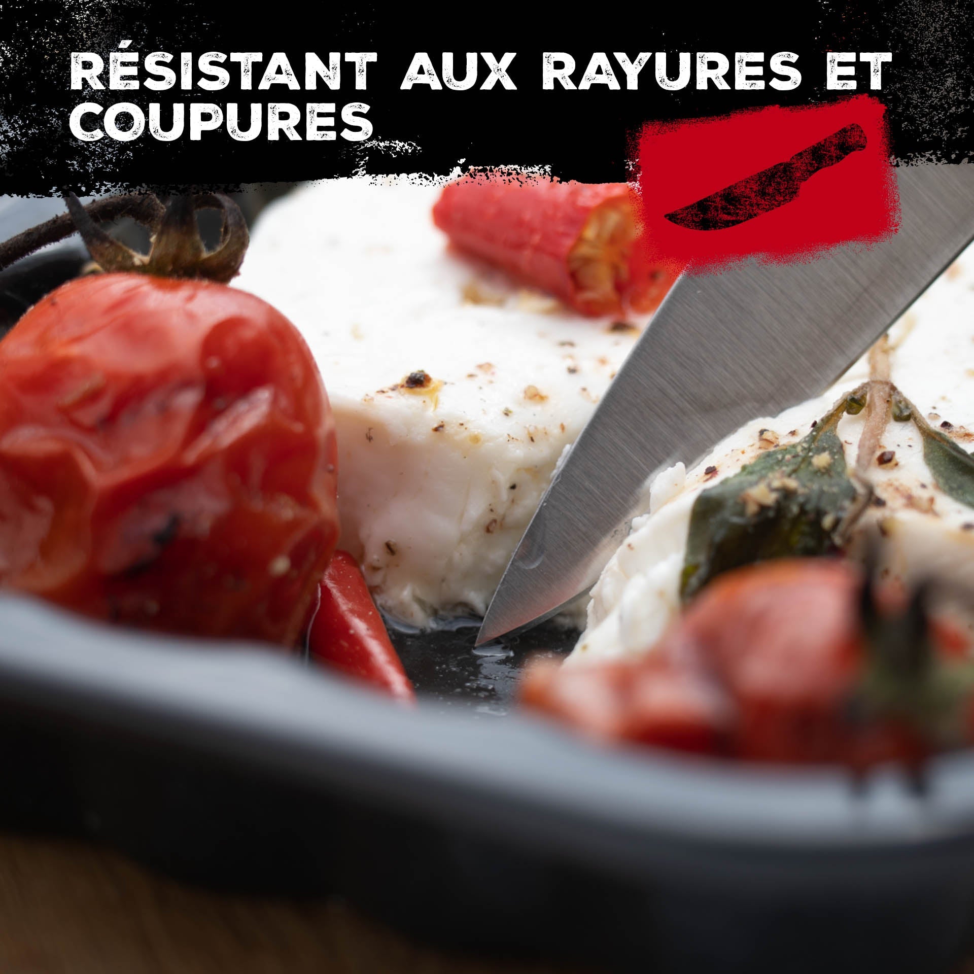 Lot de 2 plats à barbecue en acier émaillé 21 x 12 cm  Barbecue FM Professional - Mathon - 7