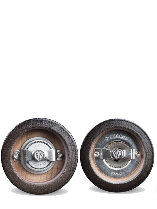 Paris Duo de moulins à poivre et à sel manuels en bois, laqué noir, 18 cm Peugeot - Mathon - 6