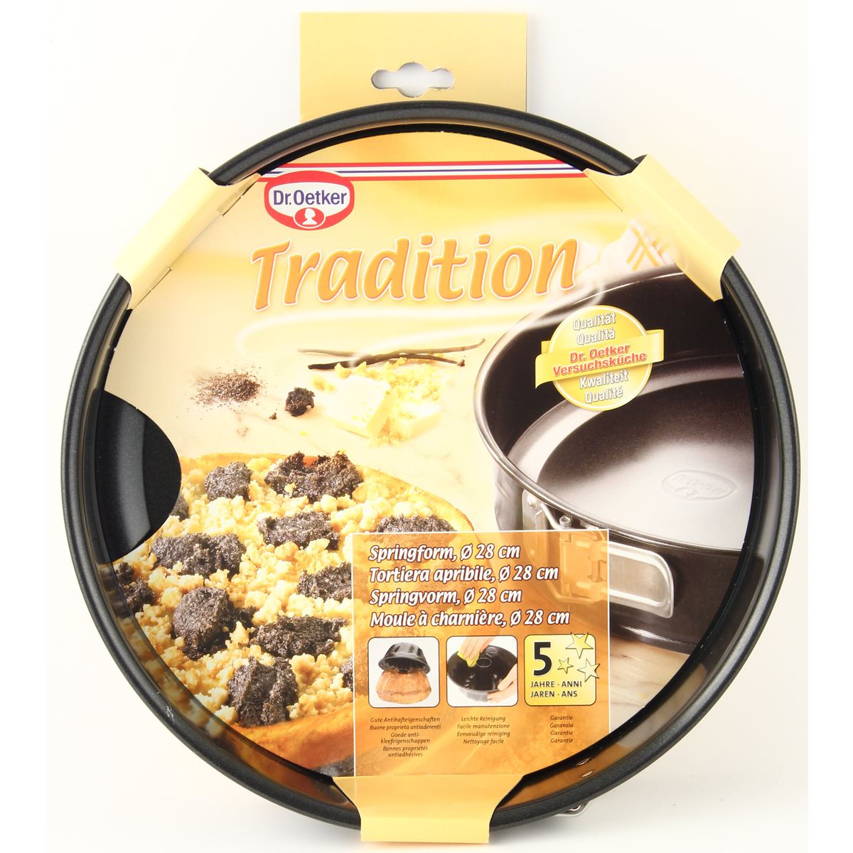 Moule à manqué à charnière 28 cm  Tradition Dr. Oetker - Mathon - 5