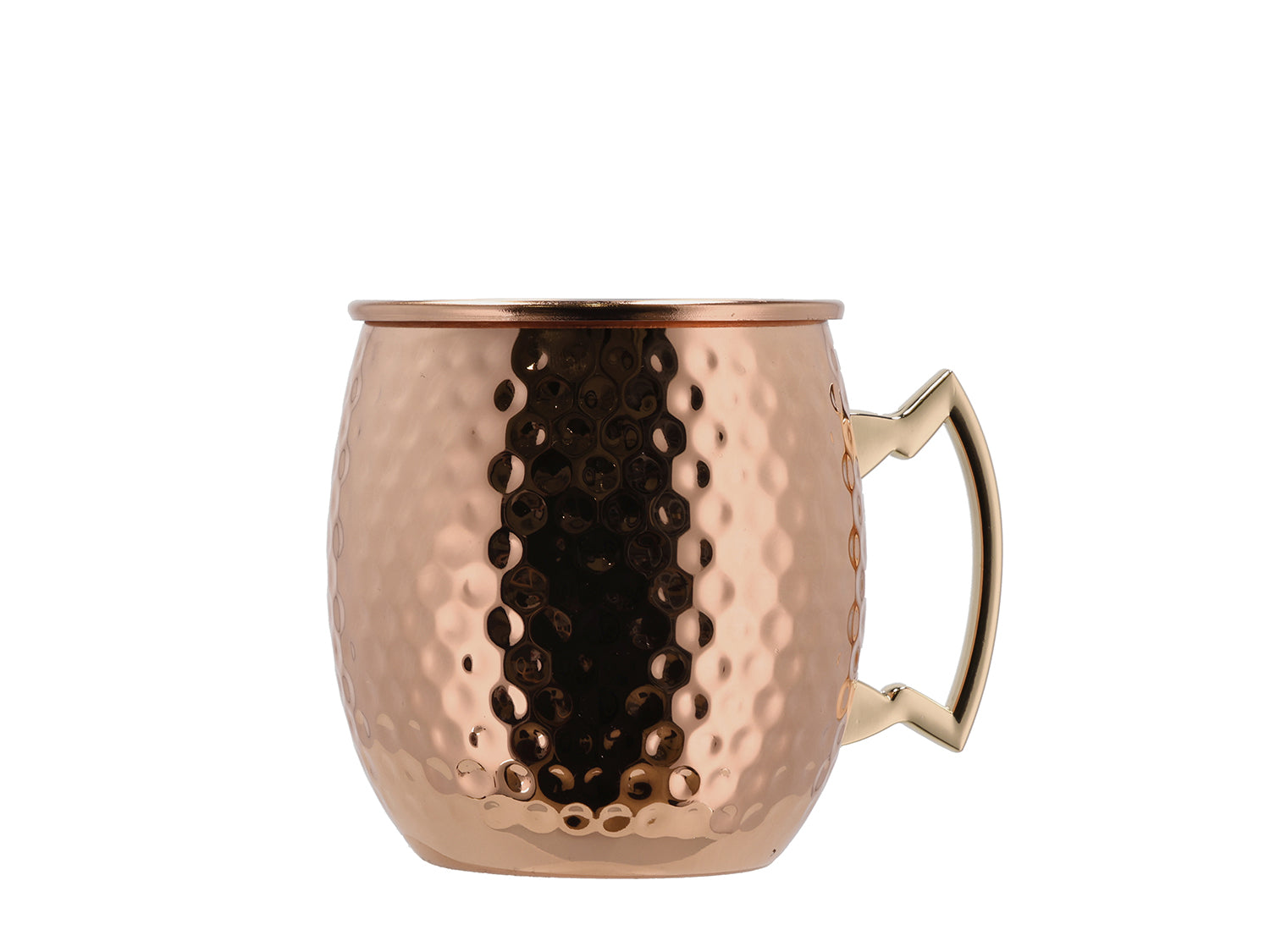 Mug Moscow Mule  en acier cuivré Hamret kobber Lyngby Glas - Mathon - 2