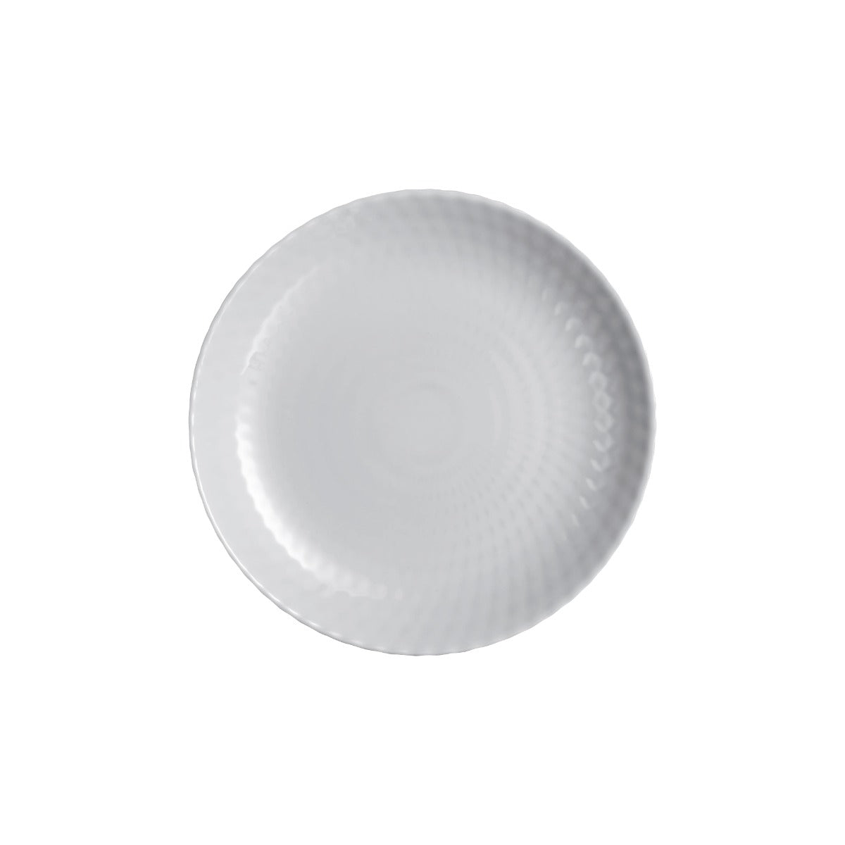 Assiette à dessert grise 19 cm Pampille Luminarc - Mathon - 1