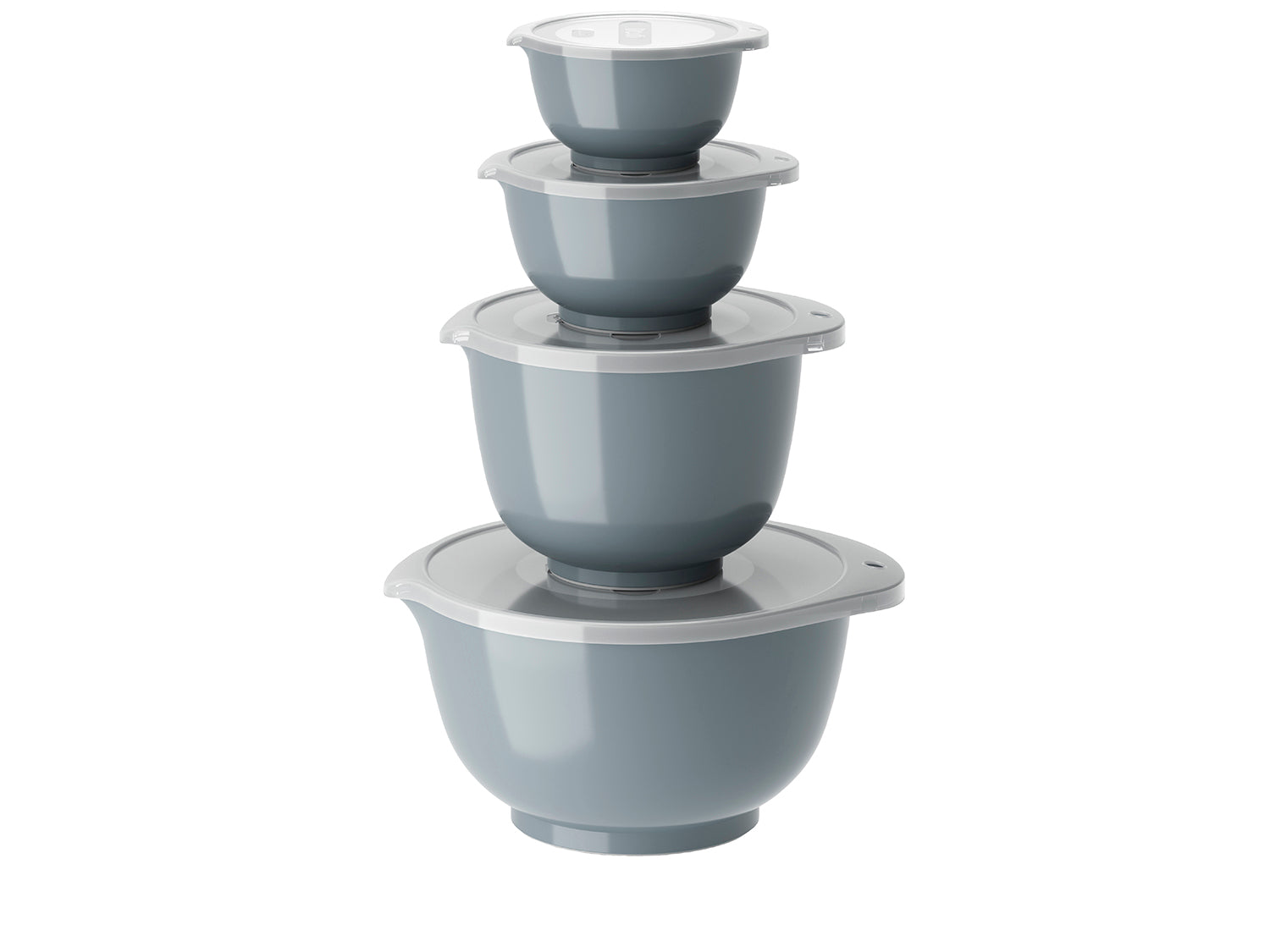 Set de bols 8 pces NEW MARGRETHE en durostima® Bleu pastel Rosti - Mathon - 1