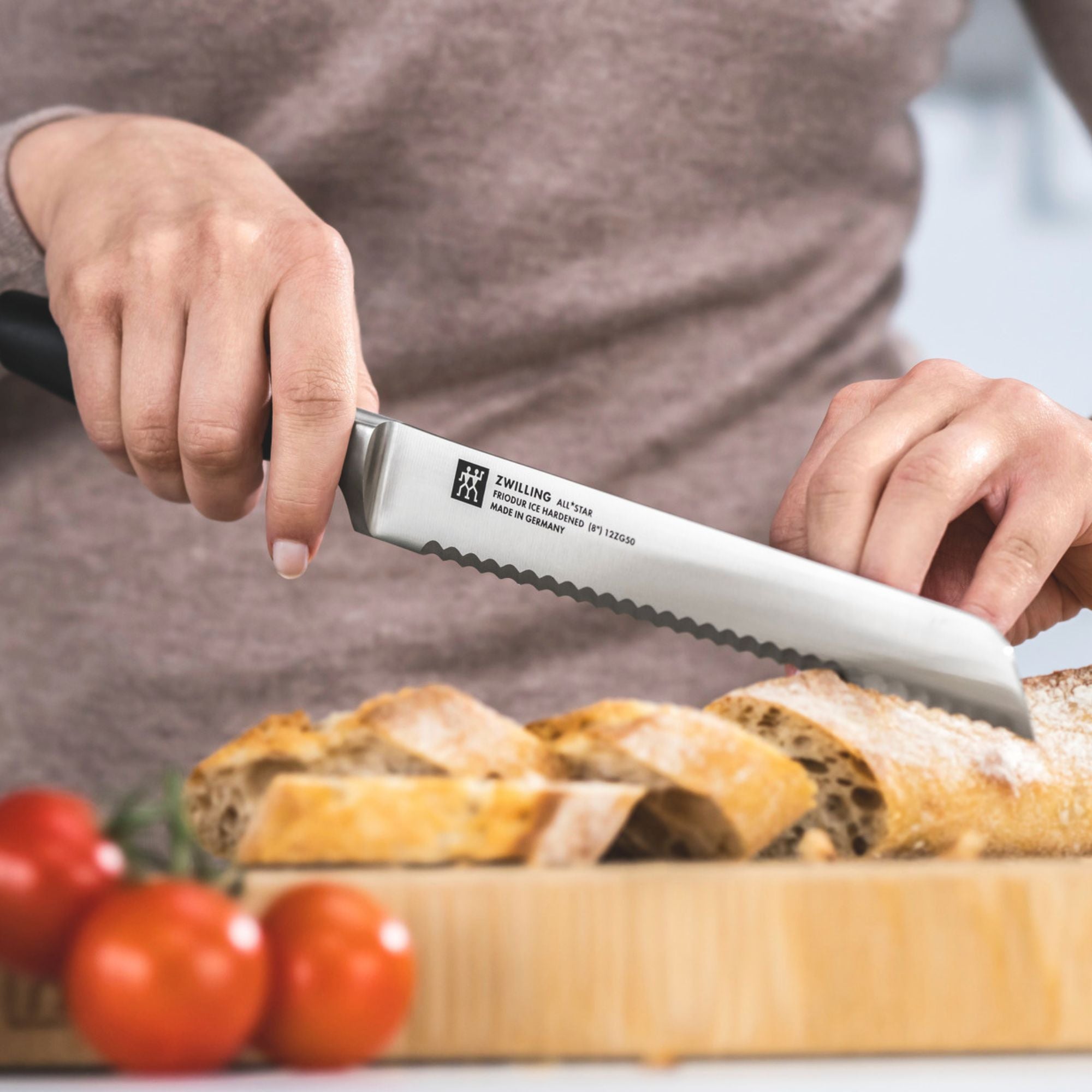 Couteau à pain 20 cm, Argent Zwilling - Mathon - 2