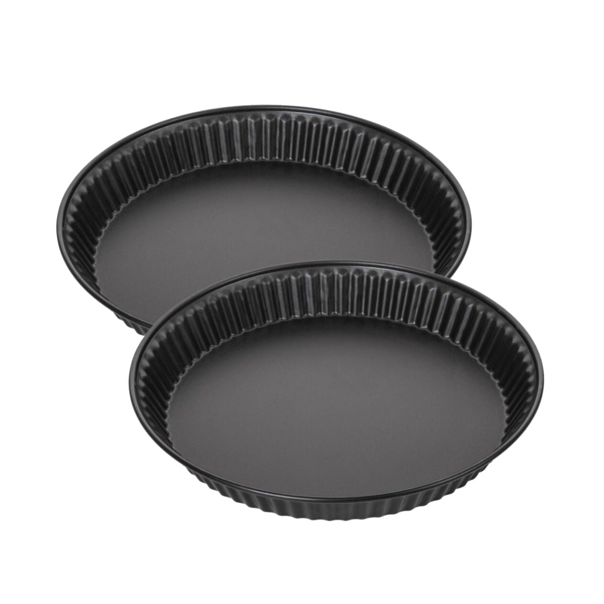 Lot de 2 moules à quiche lorraine 28 cm Zenker Spécial Countries Zenker - Mathon - 1