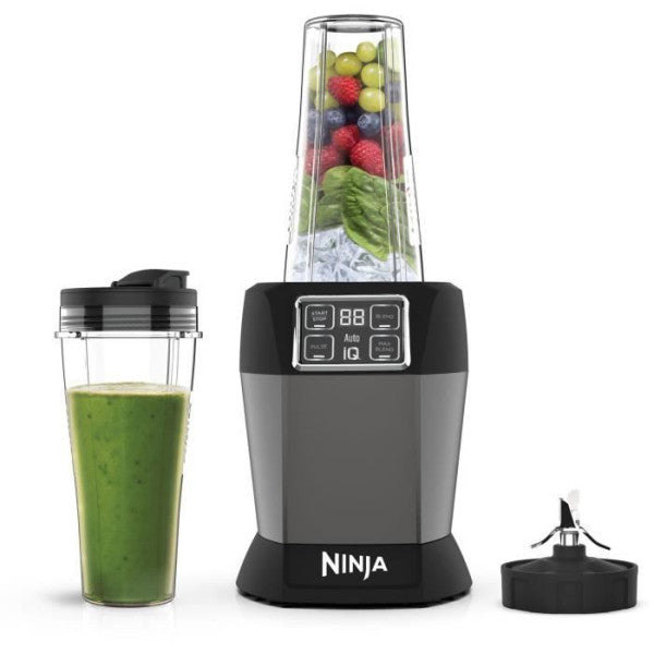 Blender - Ninja - Bn495eu - 1000 W - 2 X 700 Ml - Gris Noir Ninja - Mathon - 1