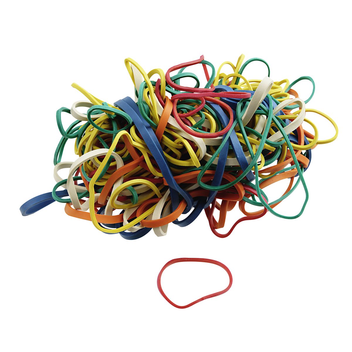 Lot de 150 élastiques de tailles différentes Fackelmann - Mathon - 1