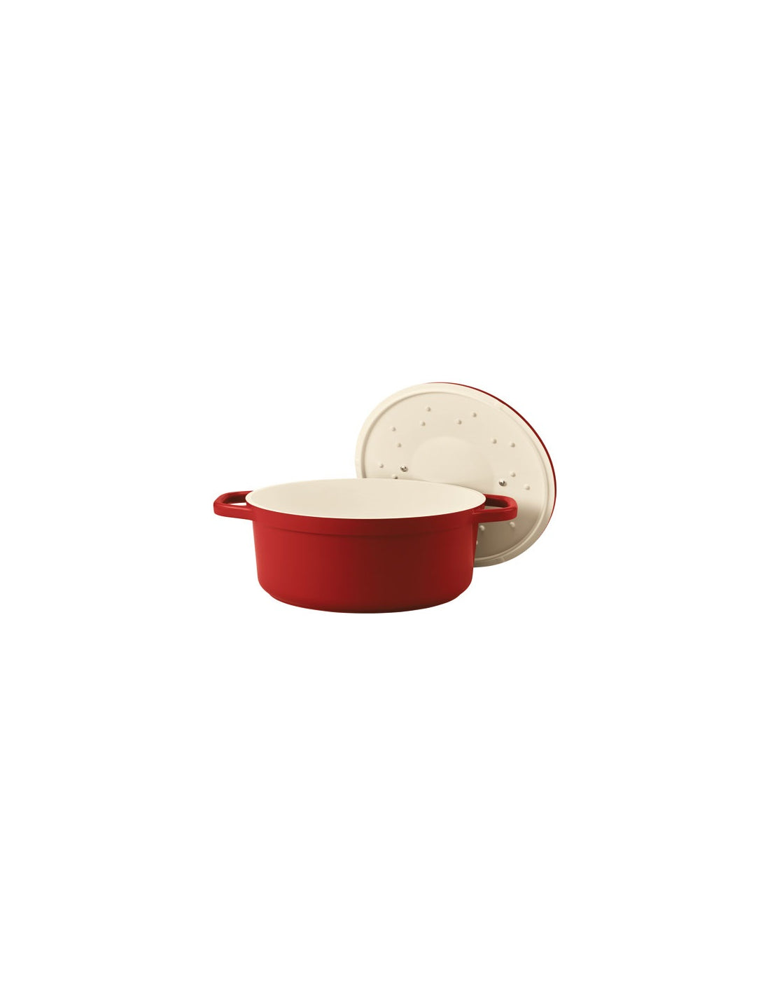 Cocotte ovale rouge 31 cm 6 L Beka - Mathon - 2