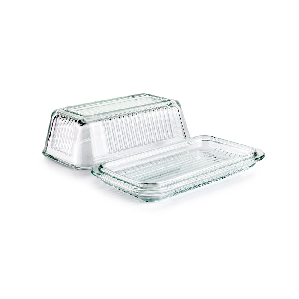 Beurrier verre vintage 17x10 cm Ibili - Mathon - 2